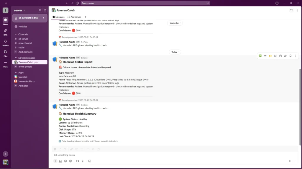 Automated Fixes In My Homelab with ChatGPT-5
