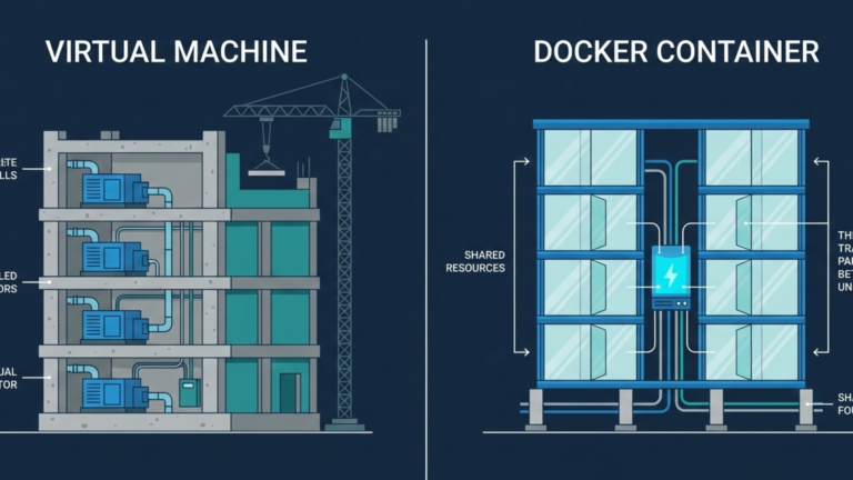 Docker vs virtual machines