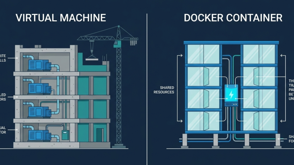 Docker vs virtual machines